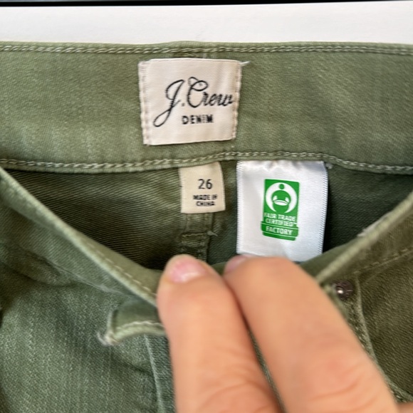 J crew green pants - Picture 2 of 6